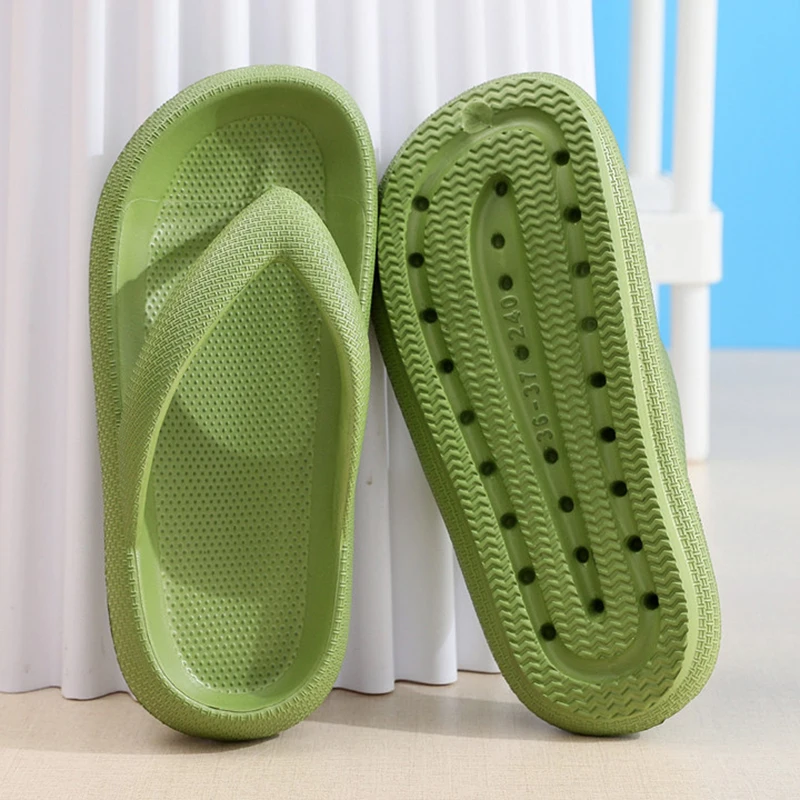 Men'S Shoes With Platform - Non Slip Platform Flip Flops Women