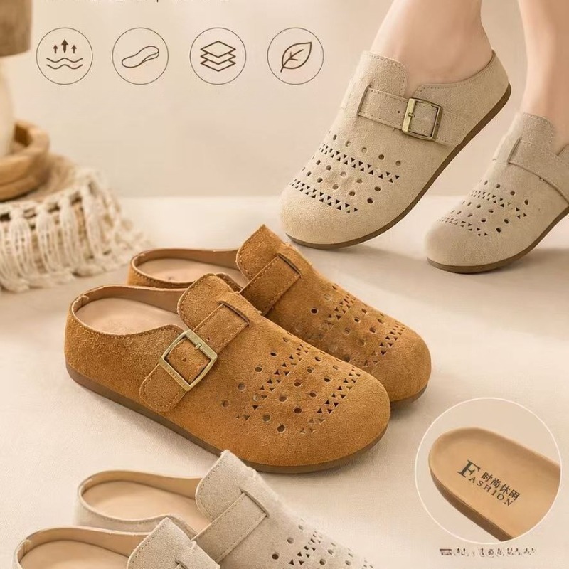 Men'S Shoes Slip On - Women's Summer Thick Bottom Slip-On Sandals