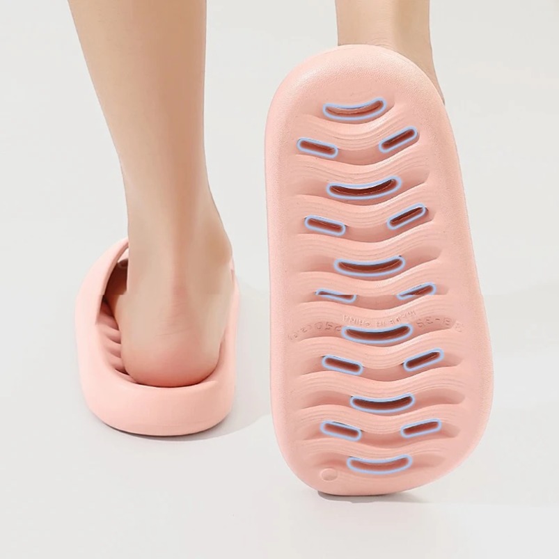 Cloud Slipper Woman Hollow Out - Men'S Shoes With Platform 评论和价格