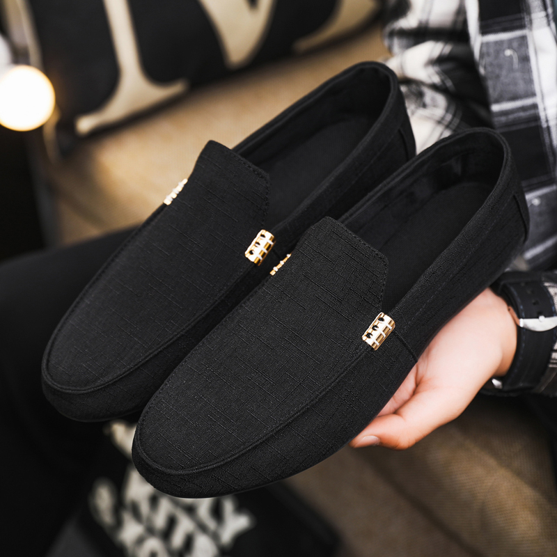 Men's Simple Solid-Color Loafe - Men Shoes Sale 评论和价格