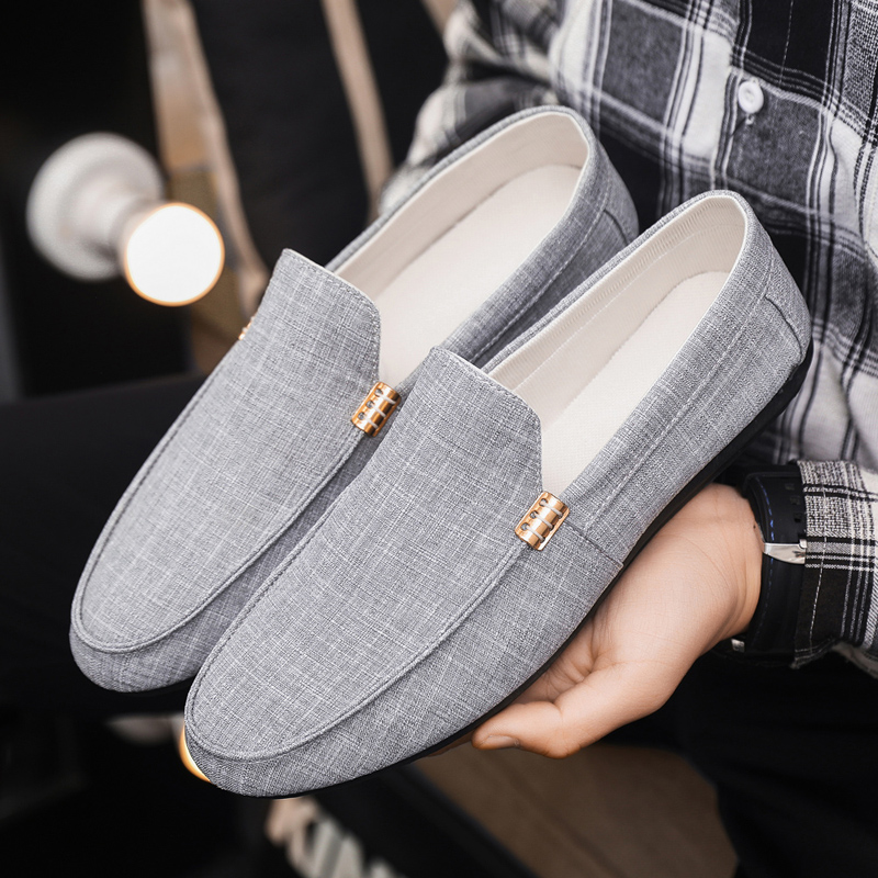 Men's Simple Solid-Color Loafe - Men Shoes Sale 评论和价格