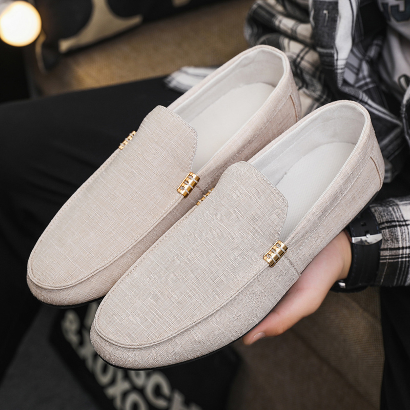 Men's Simple Solid-Color Loafe - Men Shoes Sale 评论和价格