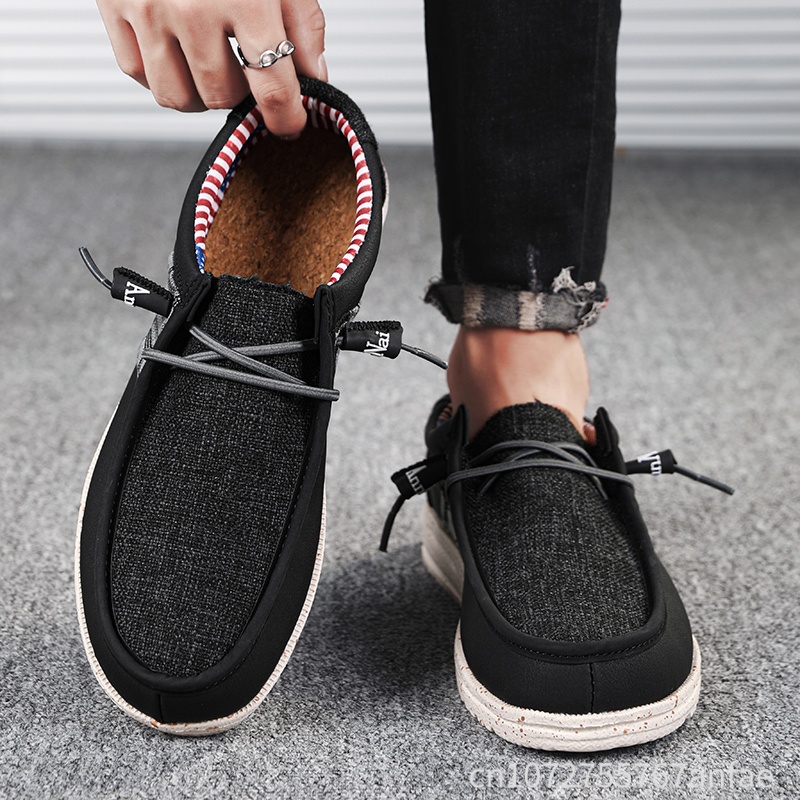 Hot Sale Blue/Black Men Loafer - Men Shoes Sale 评论和价格