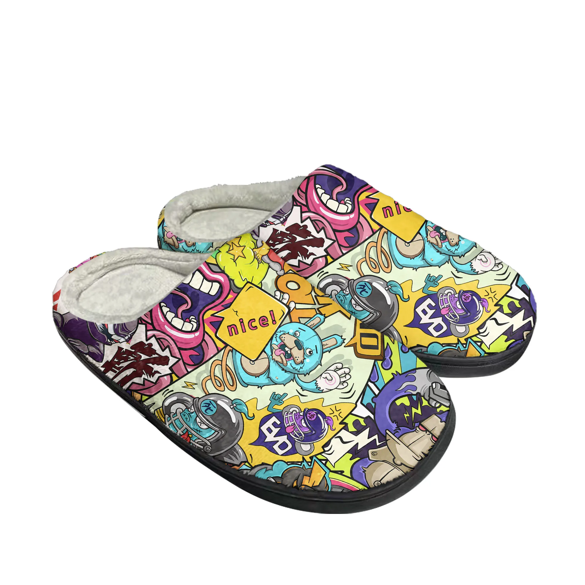 Street Art Graffiti Home Cotto - Men'S Shoes Quality 评论和价格
