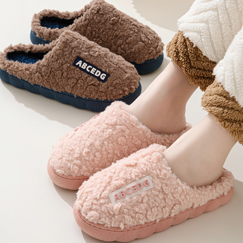 Trend Winter Couple Indoor Non - Men'S Shoes Slip On 评论和价格