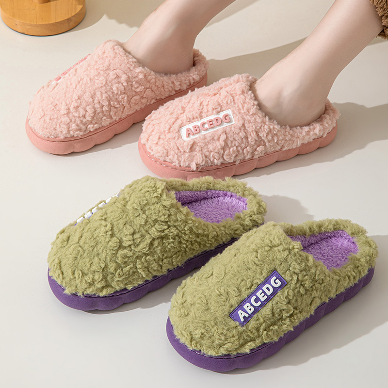 Trend Winter Couple Indoor Non - Men'S Shoes Slip On 评论和价格