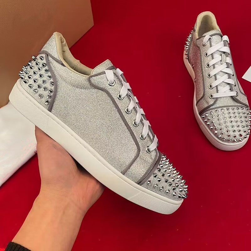 men luxury fashion rivets shoe - Men Shoes Louboutin 评论和价格