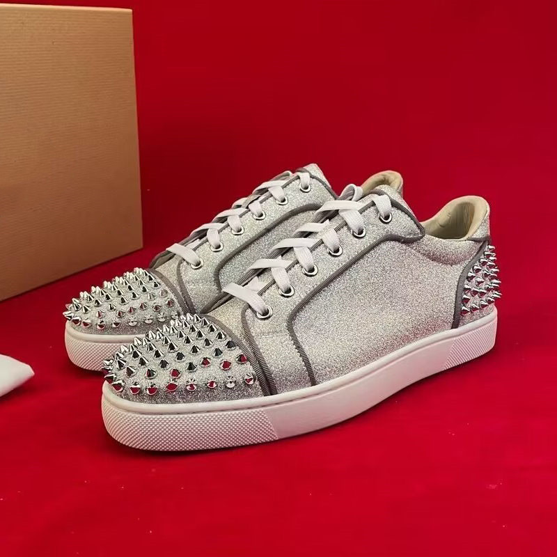 men luxury fashion rivets shoe - Men Shoes Louboutin 评论和价格