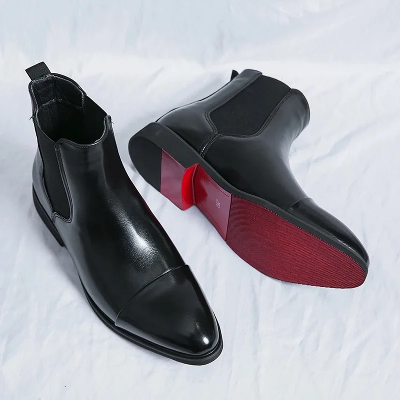 Men's Boots Luxury Brand Leath - Men Shoes Louboutin 评论和价格