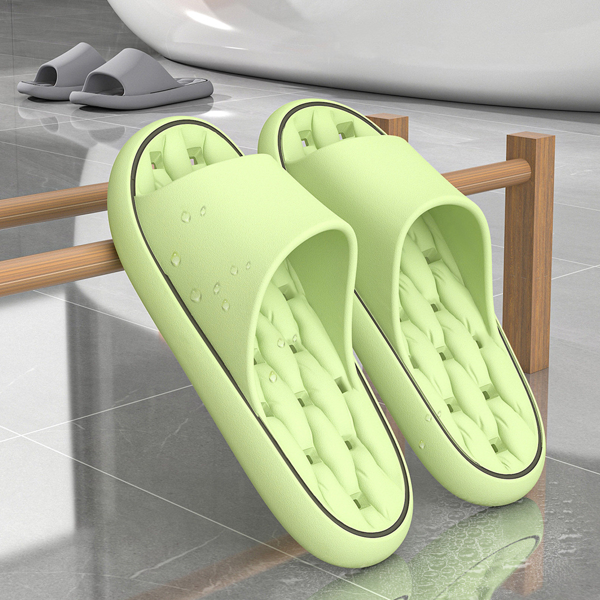 Big Size 48 49 Bathroom Slippe - Men'S Shoes With Platform 评论和价格