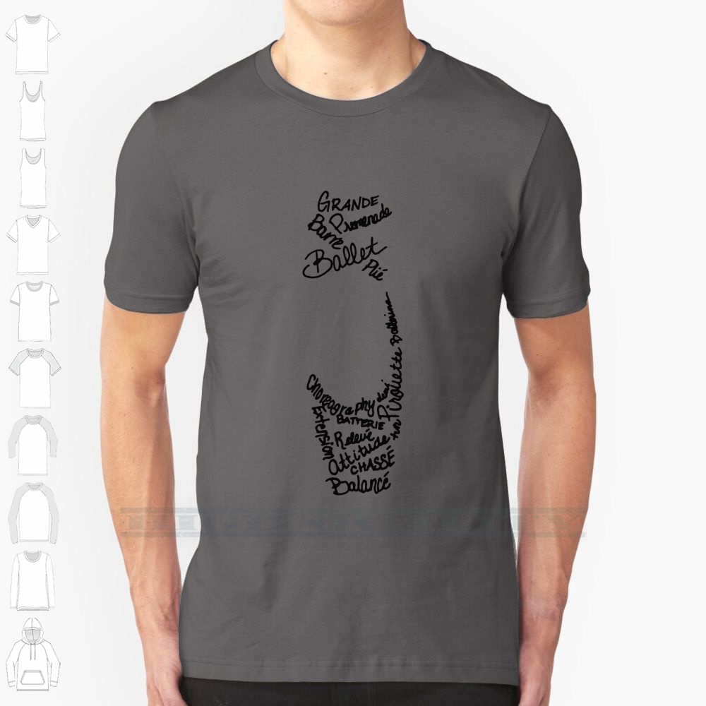 Pointe Shoe Ballet Shirt 100%  - Men Shoes Quotes 评论和价格