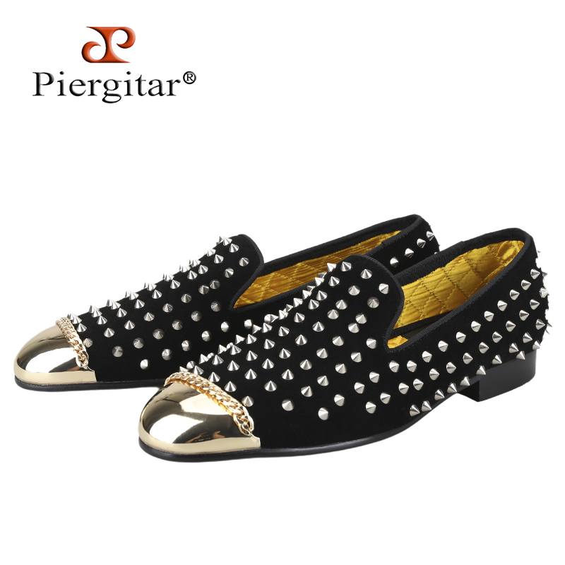 Piergitar Handmade Men Suede S - Men Shoes Louboutin 评论和价格