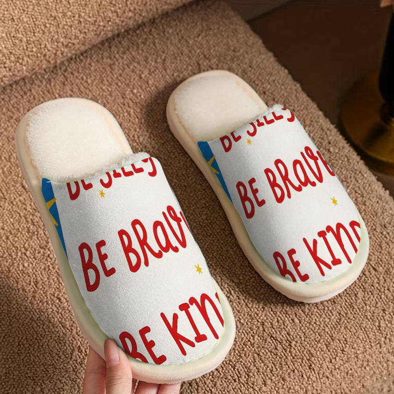 Kind Quote Luxury Plush Slippe - Men Shoes Quotes 评论和价格